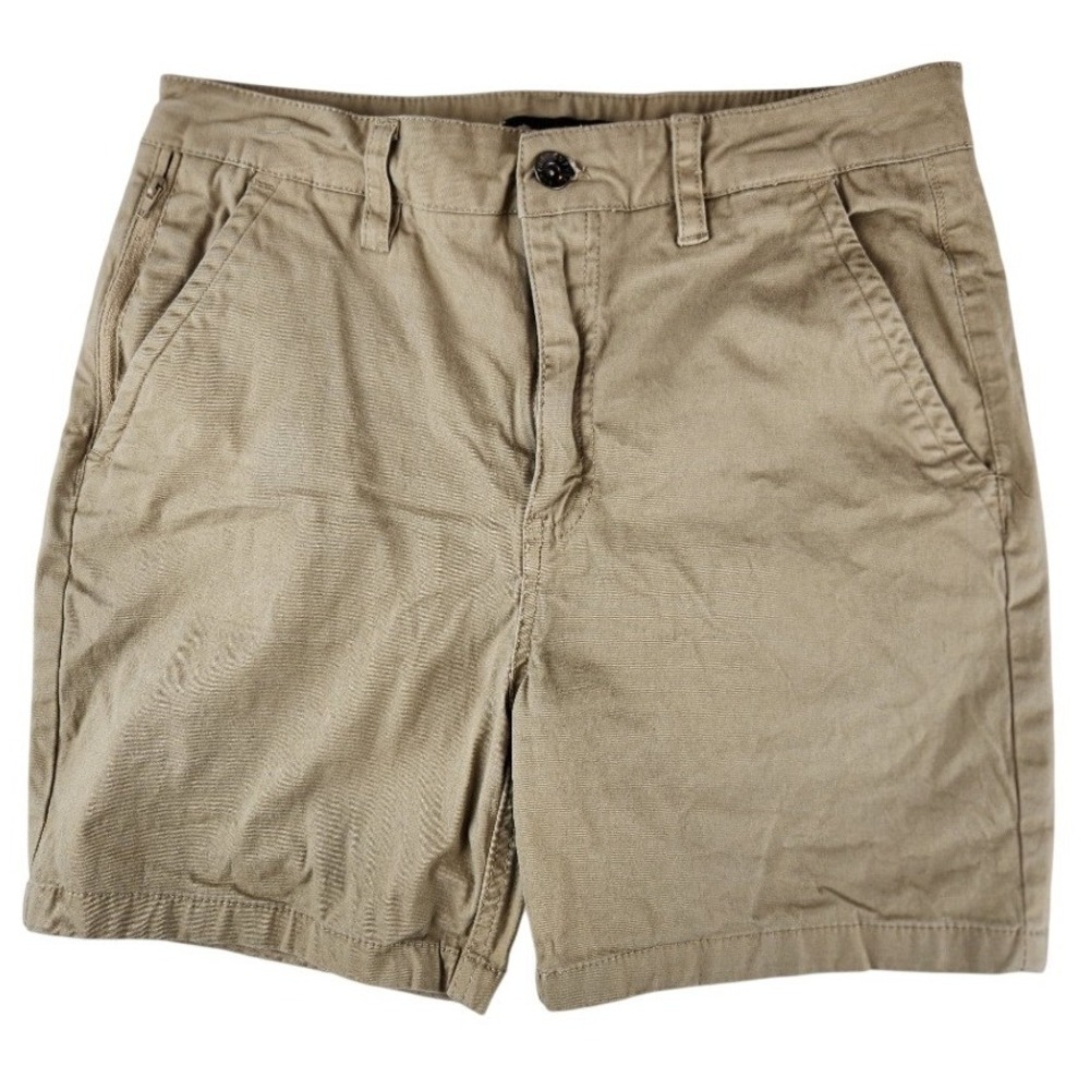 Empyre Mens Khaki Chino Shorts Tan Skate Casual Size 30